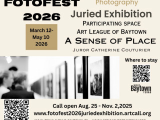FotoFest 2026 at The Art League of Baytown